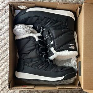 Sorel Youth Black Winter Boots